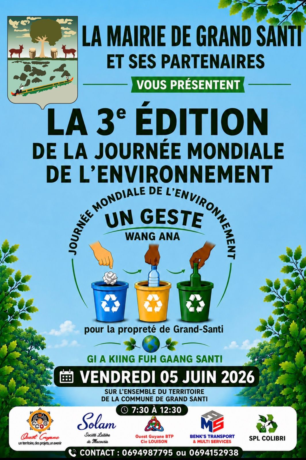 La journée Mondiale de l'environnement
